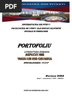 Ion Creanga Autobiografie Studenta Dima Mariana Pipp an 1 Grupa 1 Pitesti