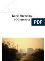 Rural Marketing of Cosmetics