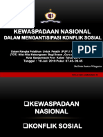 Kewaspadaan Nasional & Konflik Sosial-1