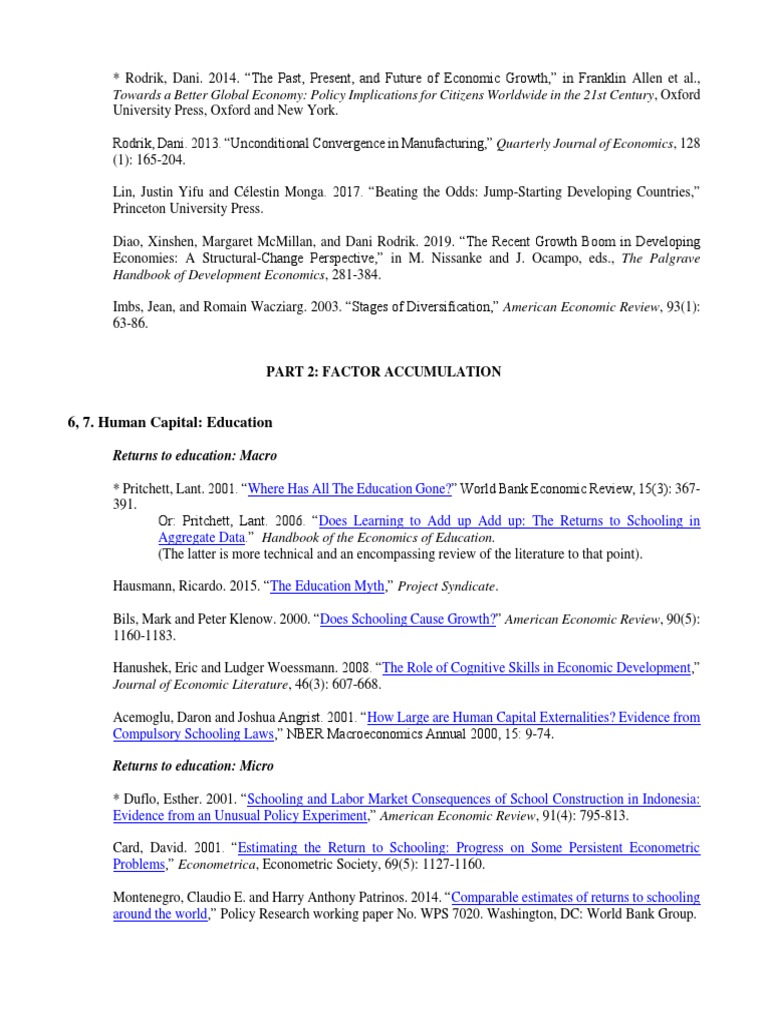 Economic Growth and Human Capital Insights | PDF | Economics | Economies