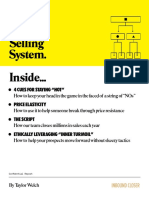 The Reflex Selling System. Inside..