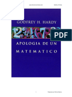 Apologia de un matematico - Godfrey H Hardy.pdf