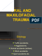 III - Oral and Maxillofacial Trauma