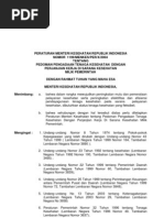 Download PerMenKes_1199_2004_Pedoman Pengadaan Tenaga Kerja Kesehatan Dengan Perjanjian Kerja Di Sarana Kesehatan Milik Pemerintah by Sudharsana Prayoga SN46258342 doc pdf