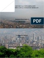 Las Motos y La Contaminacion en La Ciudad de Medellin