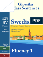 Gllossika Mass Sentences - Swedish Fluency 1 - Campbell & Bruus.