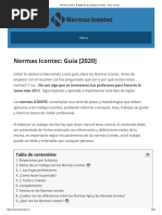 Plantilla Normas Icontec 2024 | PDF