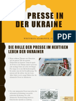 Die Presse in der Ukraine