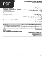 Tax Invoice/Bill of Supply/Cash Memo: (Original For Recipient)