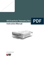 G6 Downhole Telemetry Decoder: Instruction Manual