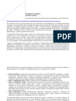 Teoría y tipos de violencia de género