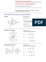 Quadricas - exercicios resolvidos