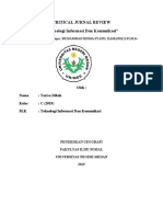 Critical Jurnal Review "Teknologi Informasi Dan Komunikasi"