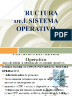 Estructura de Los Sistemas Operativos