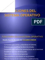 Funciones Del Sistema Operativo