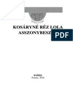 Kosáryné Réz Lola - Asszonybeszéd