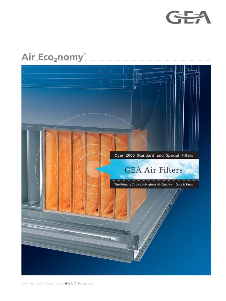 GEA FILTER GB-Luftfilter-DF-K6-2011-07-150dpi PDF | PDF | Filtration ...
