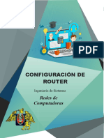 Configuracion de Router
