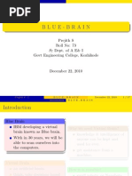 Download blue brain ppt by Prejith S Mavelikkara SN46259928 doc pdf