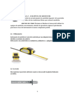 Medición precisa con flexómetros, escalas y vernier