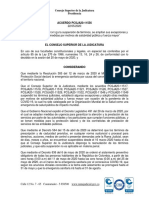 Nueva Prórroga A Medidas de Suspensión de Términos en La Justicia