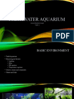 Freshwater Aquarium: - Jessica Elizabeth Joseph VMF 12