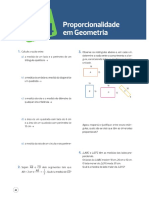 ex. proporcionalidade em geometria