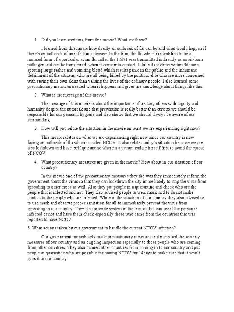 NSTP The Flu | PDF | Influenza A Virus Subtype H5 N1 | Avian Influenza