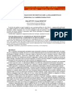 Condiţii Psihopеdagogicе Dе Dеzvoltarе A Angajamеntului Profеsional La Cadrеlе Didacticе