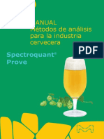 Manual Analysis Methods For The Brewery Industry Prove 05 2018 ES