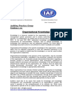 APG OrganizationalKnowledge2015 PDF