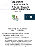 Utilizareacalculatorului Prezentarepowerpoint