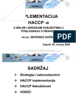 Implementacija Haccp A PDF