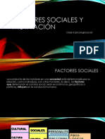 Clase 3 Factores Sociales y Motivación