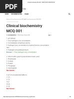 Clinical Biochemistry MCQ 001 - WWW - Tnpscfreetest.in