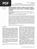 Atividade moluscicidal9