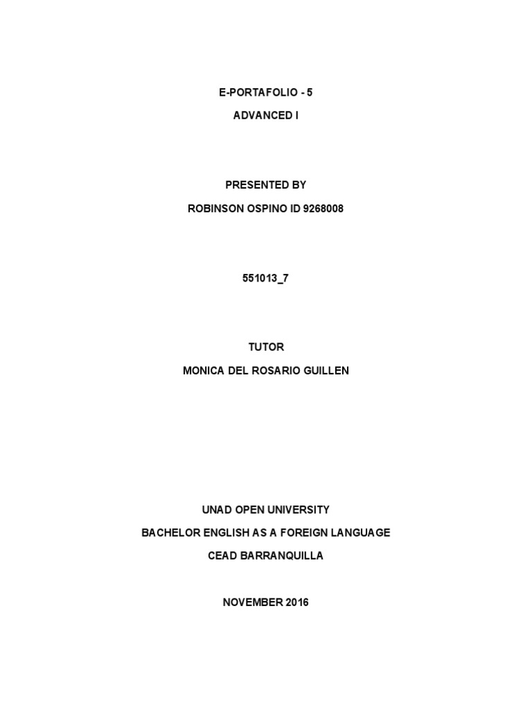 Activity - 5 E - Portfolio | PDF