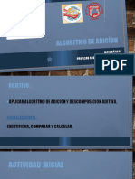 Matemáticas 3° Algoritmo de Adición