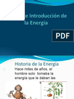 Historia de La Energia