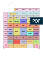 Mi Horario de Rutina Computación