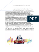 Imprimir Politica de Responsabilidad Social de La Empresa Bimbo