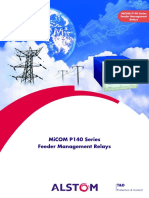 Micom P140 Series Feeder Management Relays