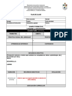 Formato de Planeación de Español