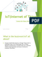 Iot (Internet of Things) : Connect The Things, Shrink The World