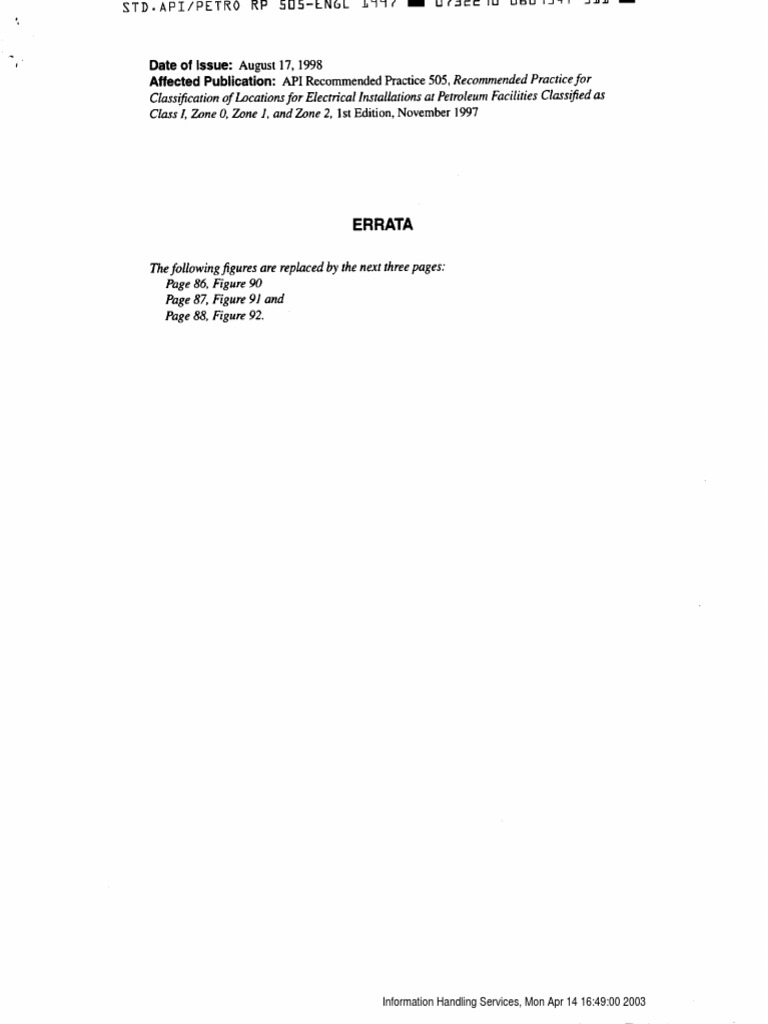 Api 505 | PDF