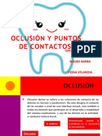 Oclusion y Puntos de Contactos