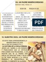 Tema 15 Nuestro Dios, Un Padre Misericordiosos