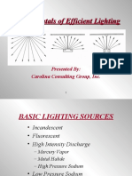 Fundamentals of Efficient Lighting