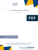 Contenido Diplomado Gestion Del Riesgo Higienico PDF