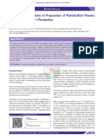 Principles and Methods of Preparation of Platelet